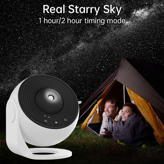 Starry Sky Rotating LED Lamp - Magical Christmas Gift - Happy Gifts Hub