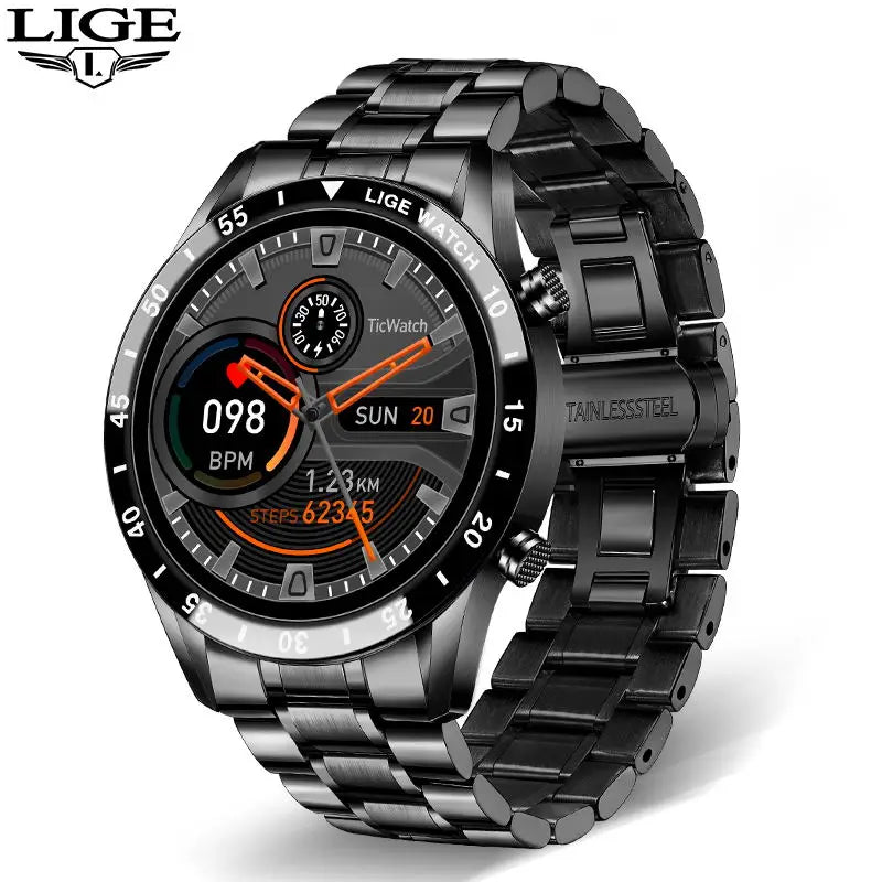 LIGE Smart Watch for Men - Stylish & Functional Gift - Happy Gifts Hub